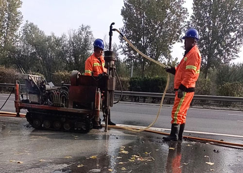 互助高速公路下沉注浆加固